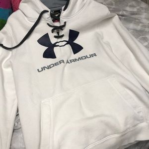 White Under Armour  Sweatshirt